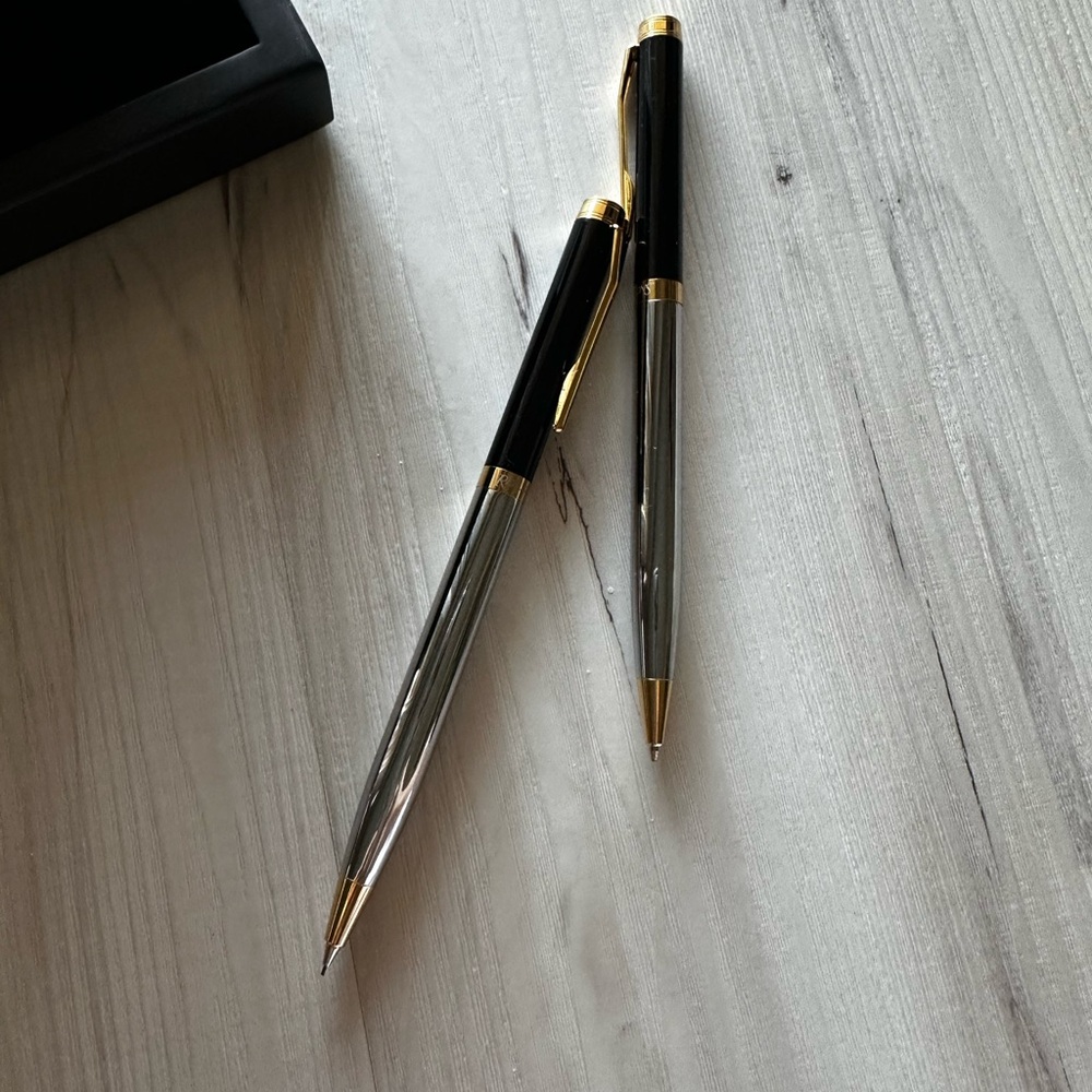 NEW • RARE • Reflections Pen + Pencil Set with Case - Picture 2 of 7